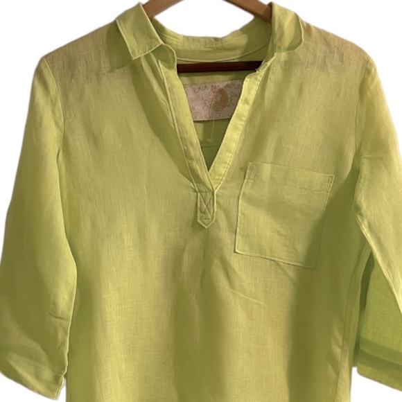 Bella Dahl linen tunic. - Picture 3 of 7